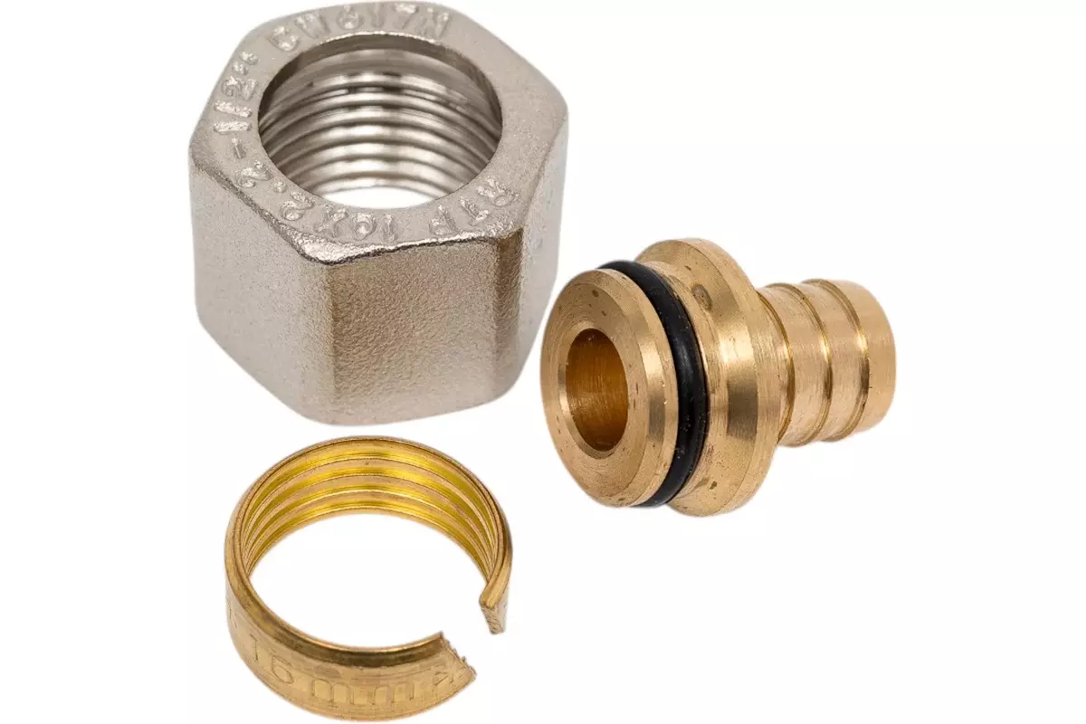 Соединитель евроконус аксиальный 16х2,2х1/2&quot;, RTP 40323