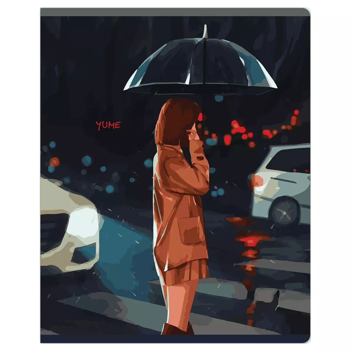 Тетрадь в клетку 48 листов A5, Greenwich Line &quot;Сharacters&quot;, &quot;софт-тач&quot; ламинация, 70г/м2