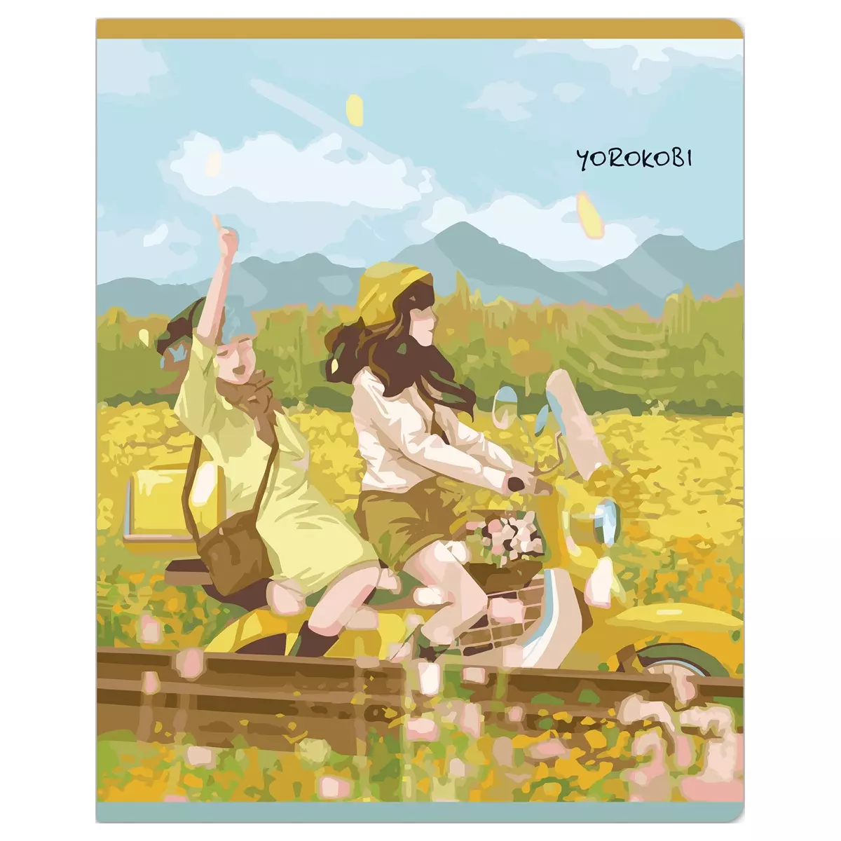 Тетрадь в клетку 48 листов A5, Greenwich Line &quot;Сharacters&quot;, &quot;софт-тач&quot; ламинация, 70г/м2