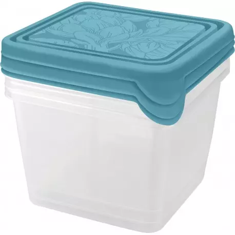 Набор контейнеров для продуктов HELSINKI Artichoke 3 шт. 0,75 л голубой океан PT145212046
