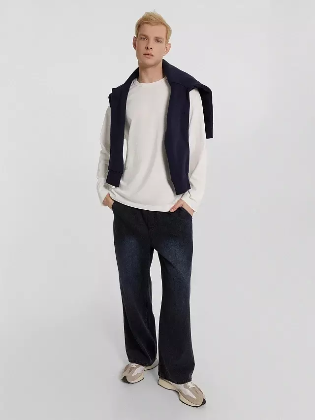 Джинсы мужские Mark Formelle 2024-2DTM502H-3 т.синий +тинт, р-р W36 L34 (54 / XXL)