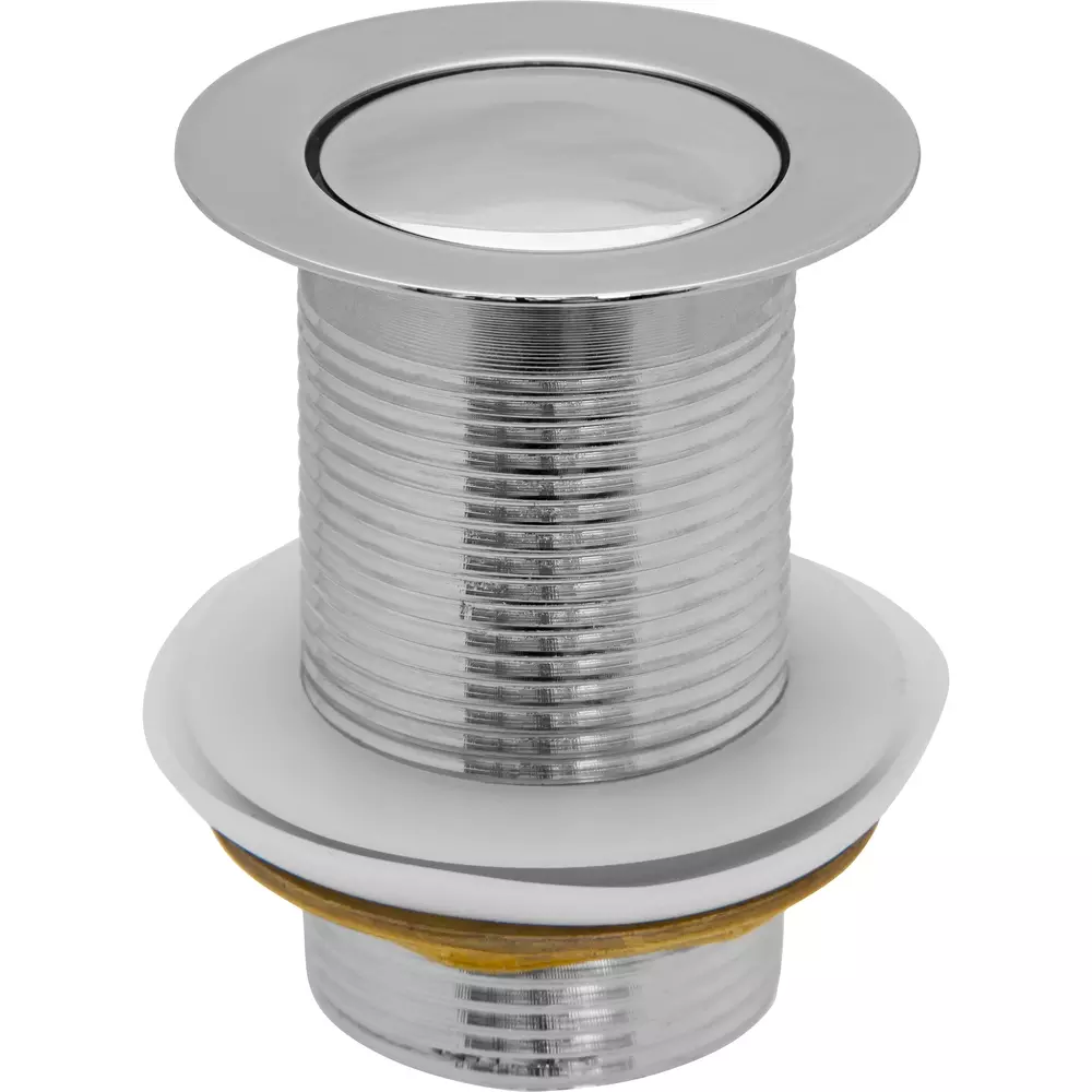 Донный клапан (выпуск) 1 1/4", клик-клак без перелива (37 мм), ИС.110504