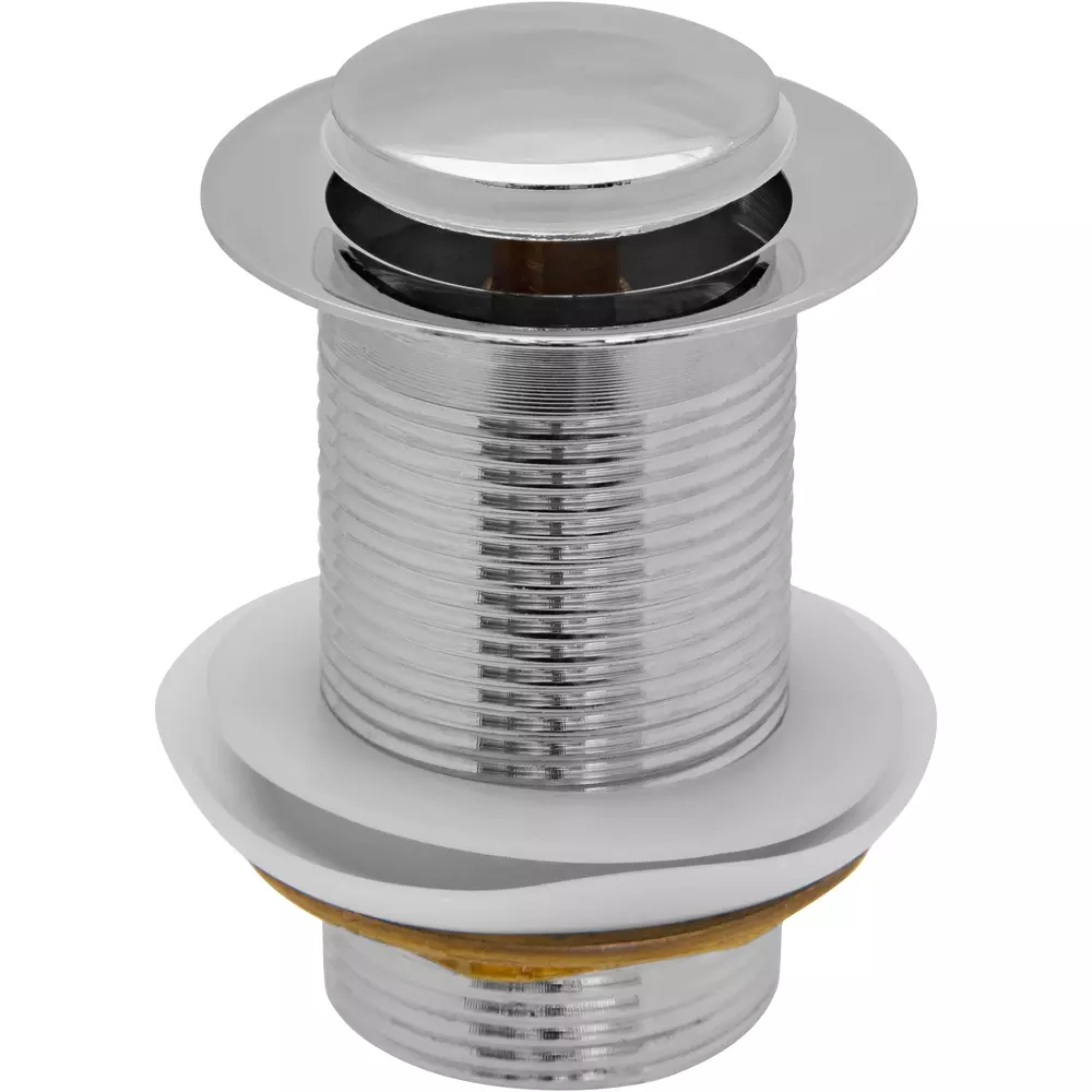 Донный клапан (выпуск) 1 1/4", клик-клак без перелива (37 мм), ИС.110504