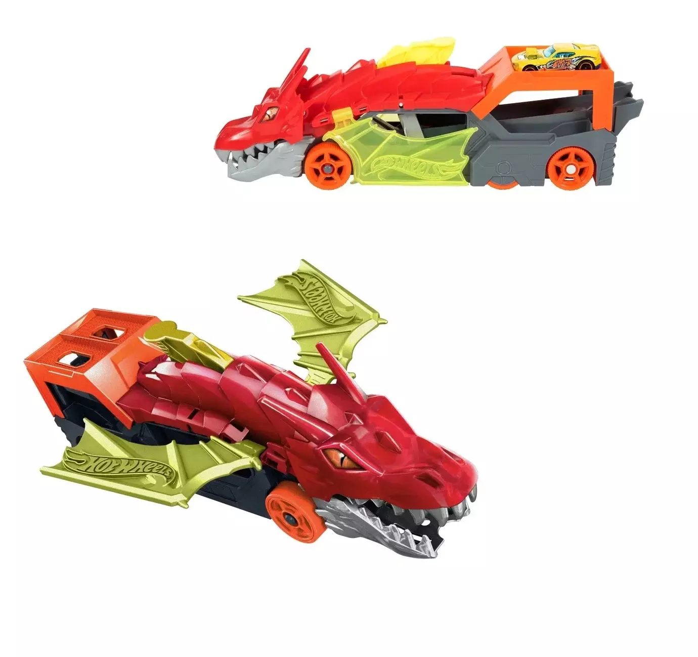 Hot Wheels, игровой набор для запуска машинок Дракон, Хот Вилс Mattel, GTK42