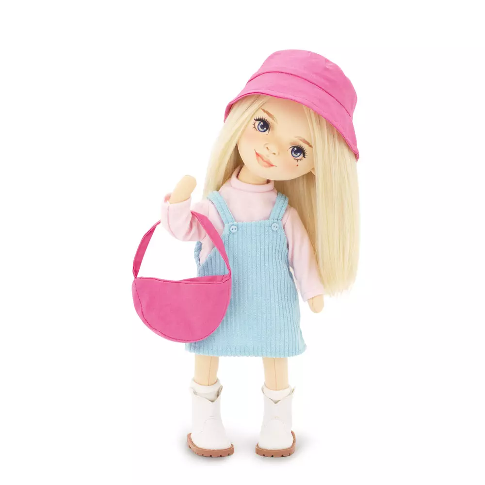 Кукла Mia в голубом сарафане 32 см, Серия: Весна