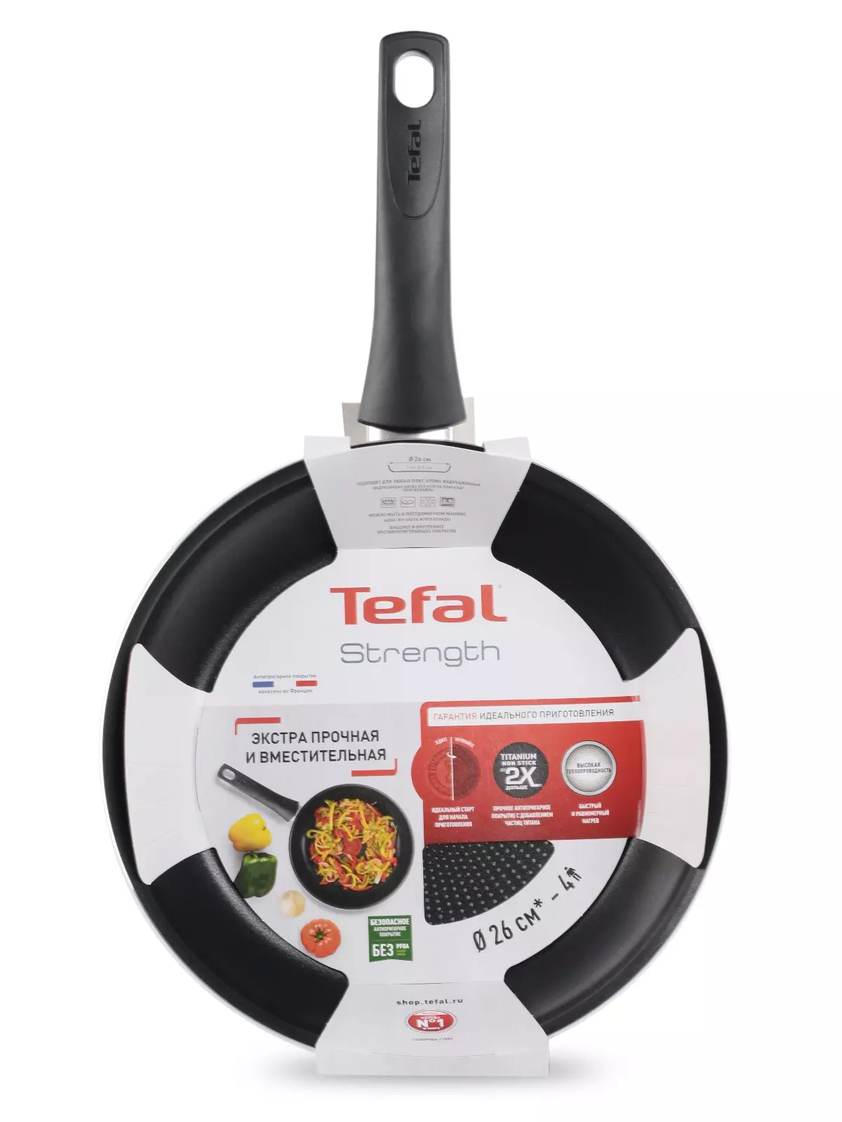 Сковорода 26 см Strenght Tefal