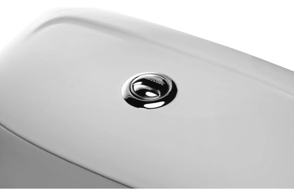 Унитаз Santek Паллада 1.WH30.2.371 горизонтальный выпуск, нижний подвод, 2-режимный слив, сиденье полипропилен