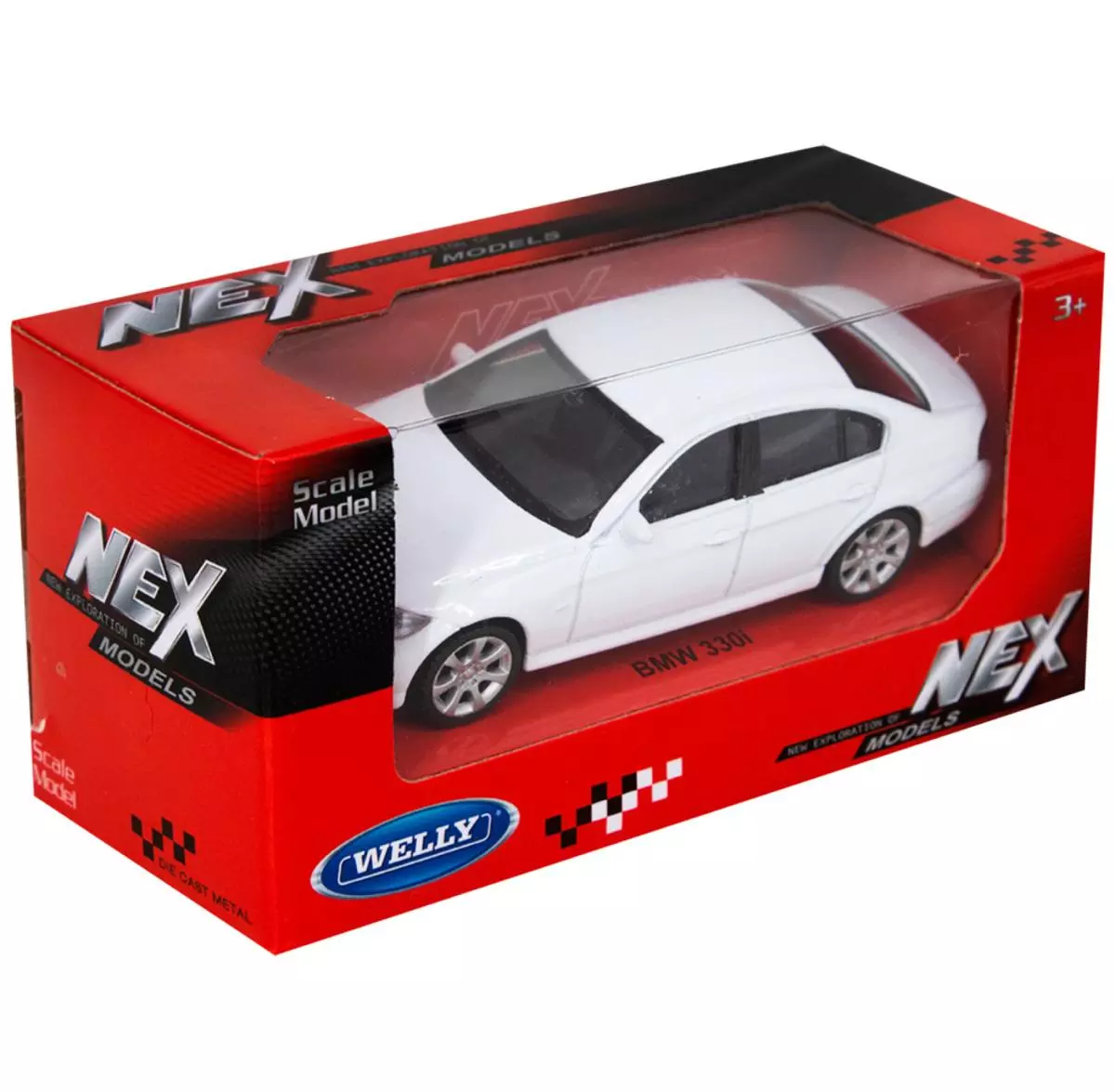 Машинка металлическая 1:43 в ассортименте Welly 44000-24CWD(23A)