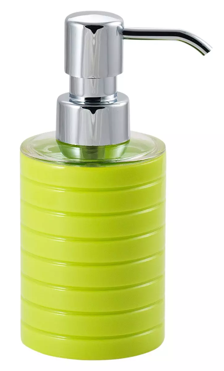Дозатор для жидкого мыла , пластик Trento зеленый SWP-0680GR-A
