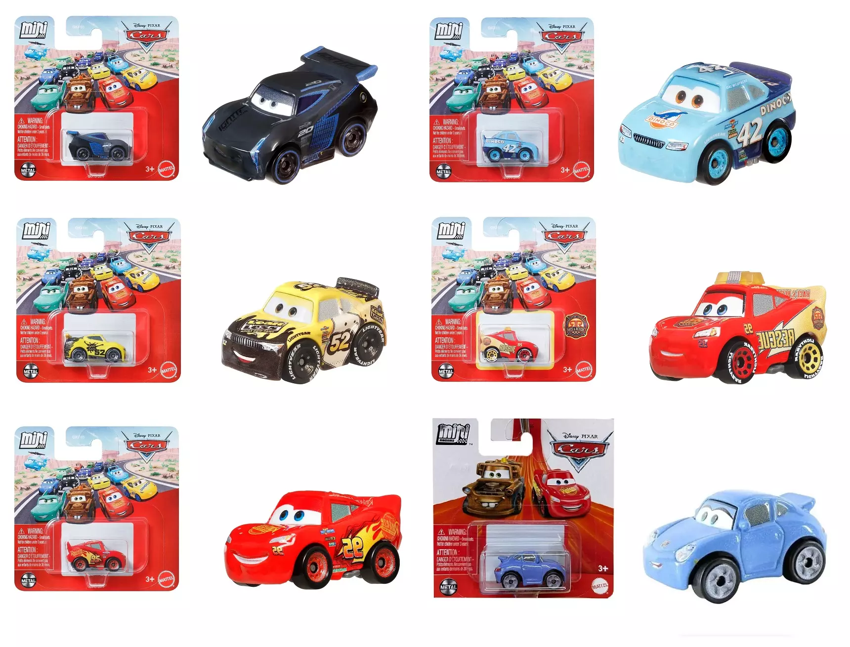 Модель машинки металл "Тачки" мини, в ассортименте CARS GKF65