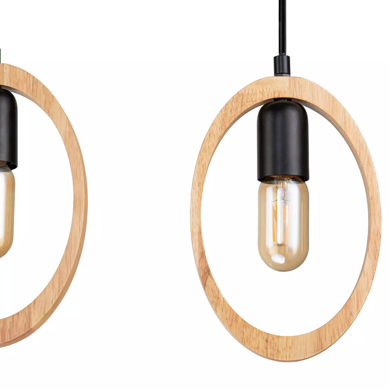 Люстра подвесная 4xЕ27 черная Escada 10196/4