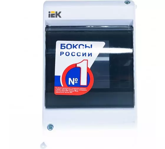 Щит распределительный навесной IEK Krepta MKP42-N-04-30-12 2/4 на 4 модуля IP30