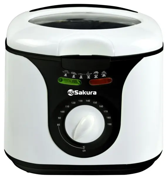 Фритюрница Sakura SA-7669BK 2.0л 1300Вт