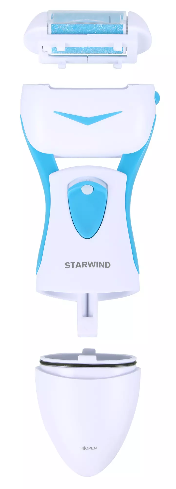 Пилка роликовая Starwind для стоп 2 насадки SBS 2014