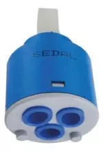 Картридж для смесителя SEDAL с керам. пластинами 40 мм, короткий Lemark LM8505P-BL