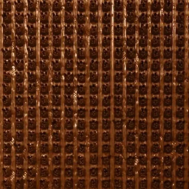 Коврик напольный из щетинистого покрытия 60х90см коричневый