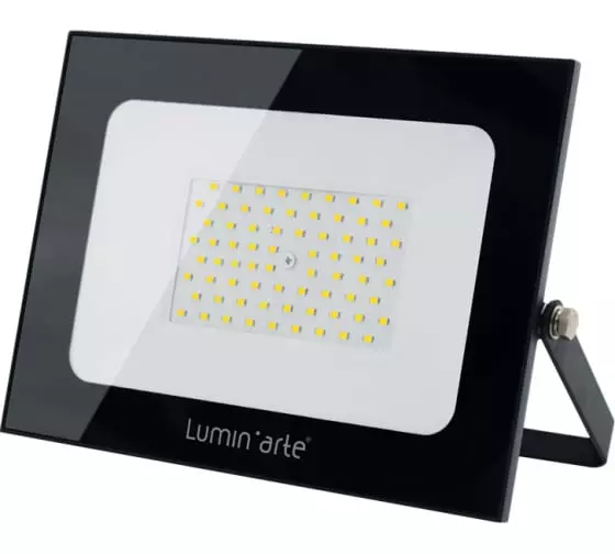 Прожектор светодиодный Luminarte LFL-100W/05 100Вт 5700К IP65 8000лм черный
