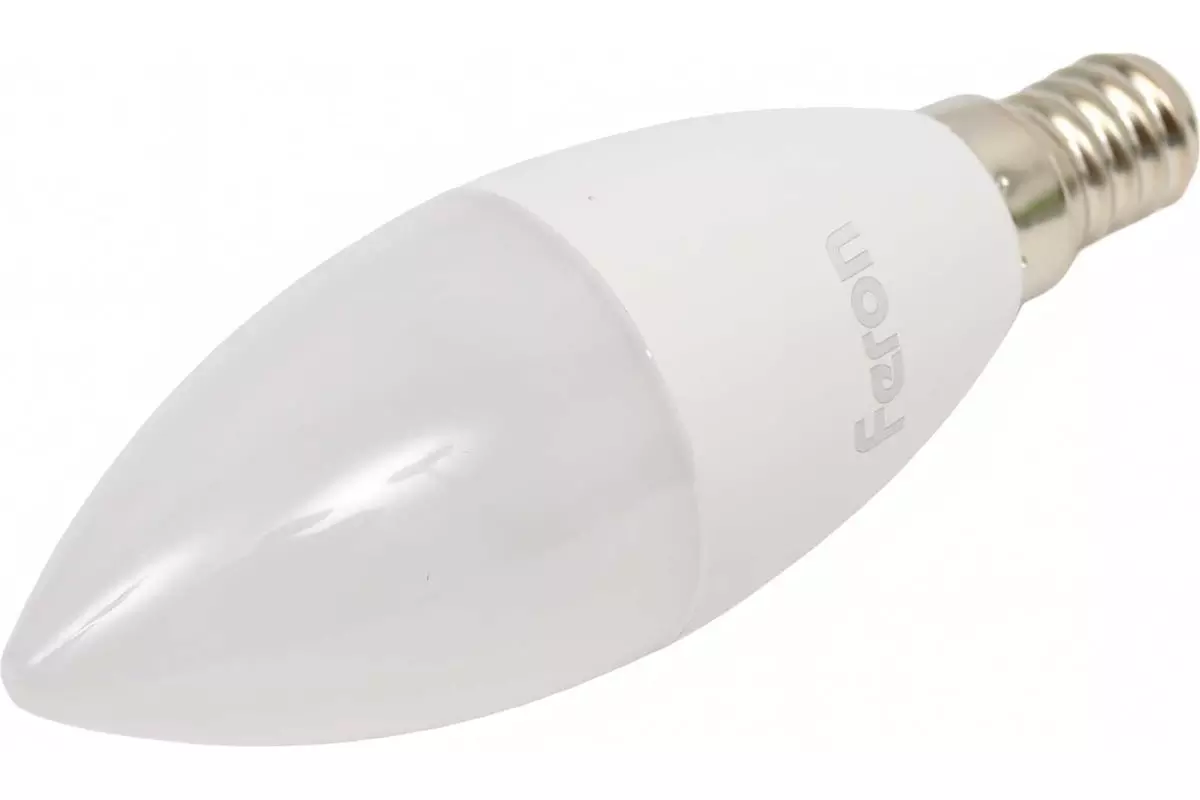 Светодиодная лампа Е14 220В 11Вт 2700К свеча диммируемая теплый свет FERON 51055