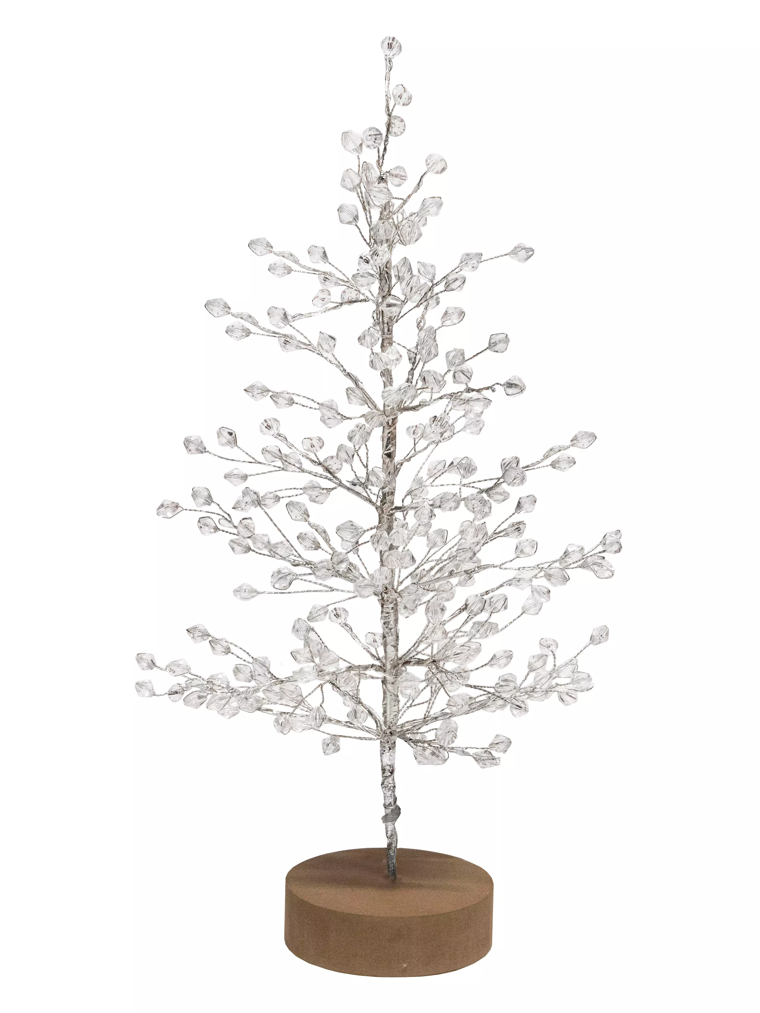 Интерьерное украшение дерево с подсветкой (сталь, акрил, МДФ) 10*40*10см 92541