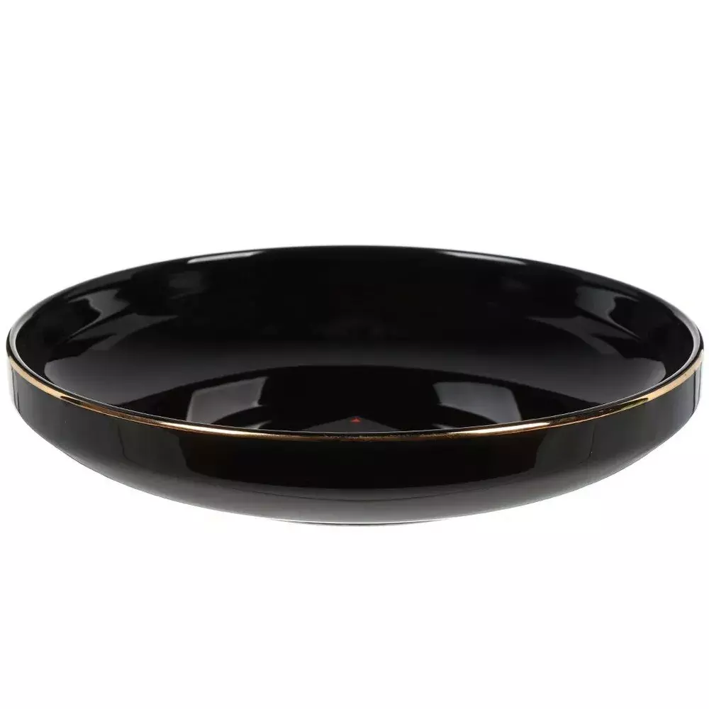 Тарелка глубокая 19 см BLACK GOLD