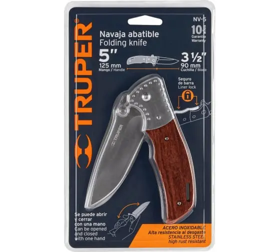 Нож строительный TRUPER NV-5 17023