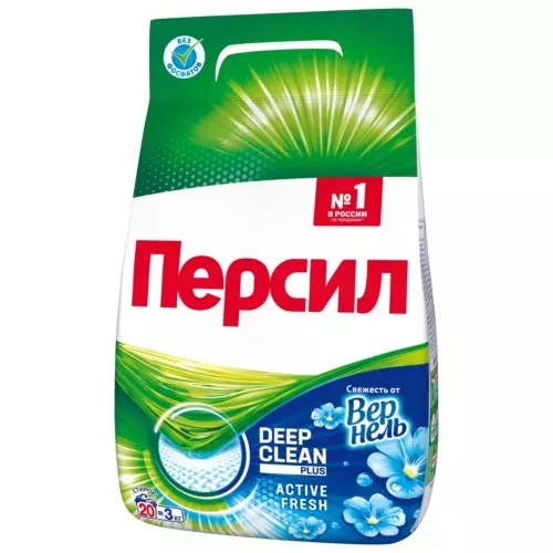 Стиральный порошок автомат Персил Свежесть от Вернель для белого белья 3 кг