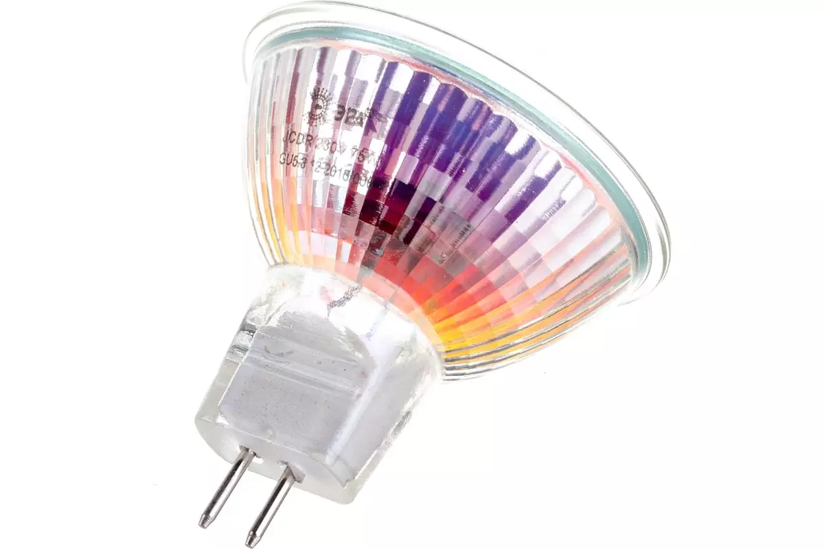 Лампа галогенная GU5.3 220В 75Вт MR16 ЭРА C0027366