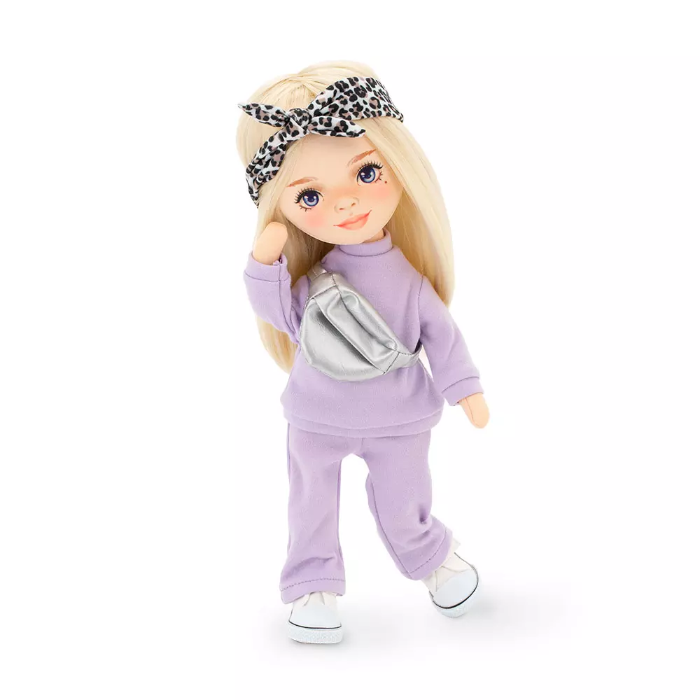 Кукла Mia в фиолетовом спортивном костюме 32 см, Серия: Спортивный стиль