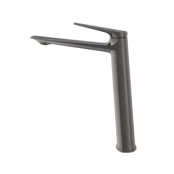 Смеситель для раковины высокий, оружейная сталь CEZARES LINER-LC-GM-W0