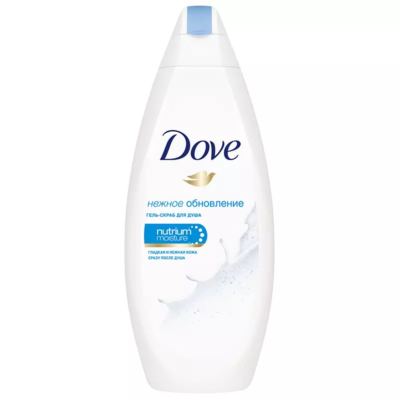 Гель-скраб для душа Dove Нежное обновление, 250 мл