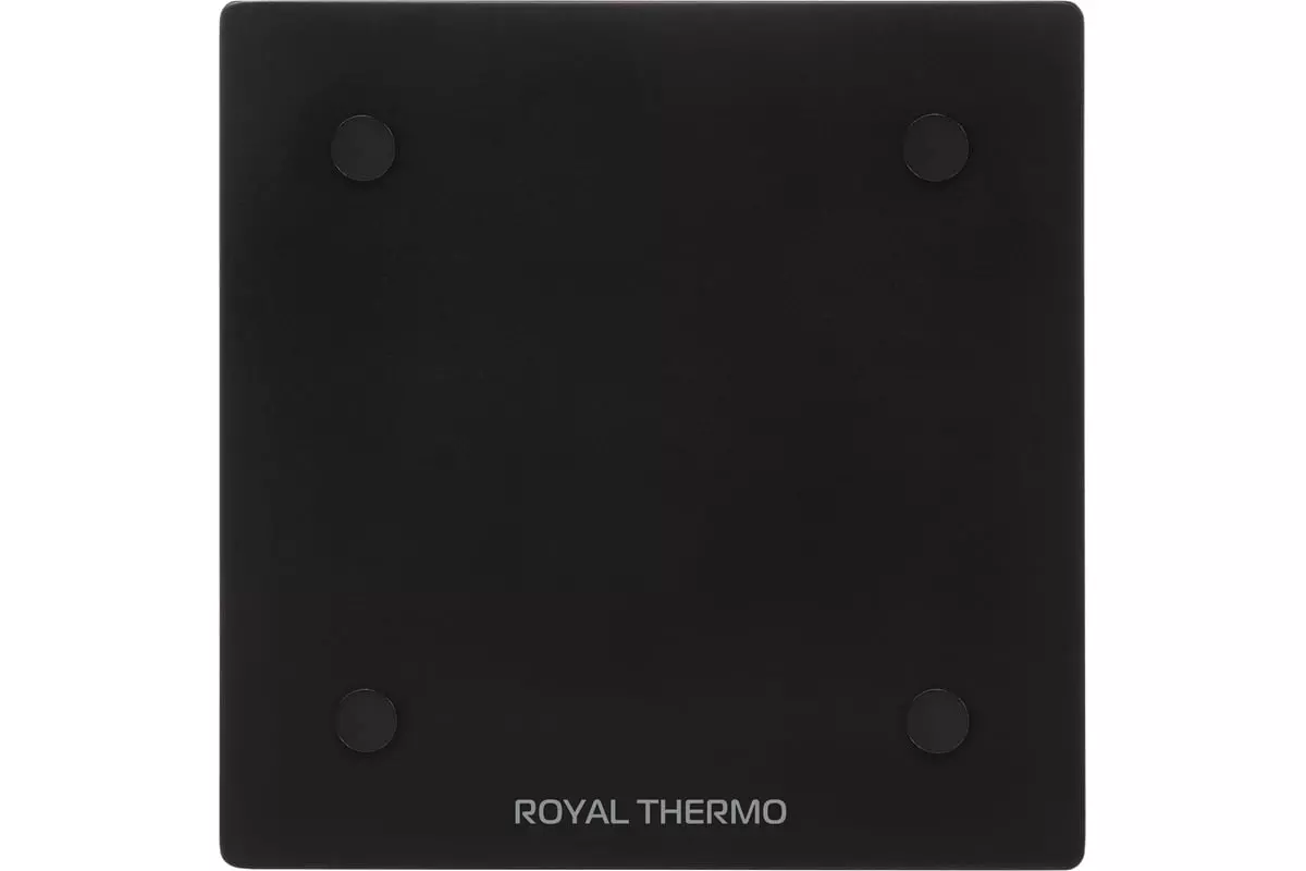 Вентилятор вытяжной Royal Thermo RAFC 100 Black, обратный клапан