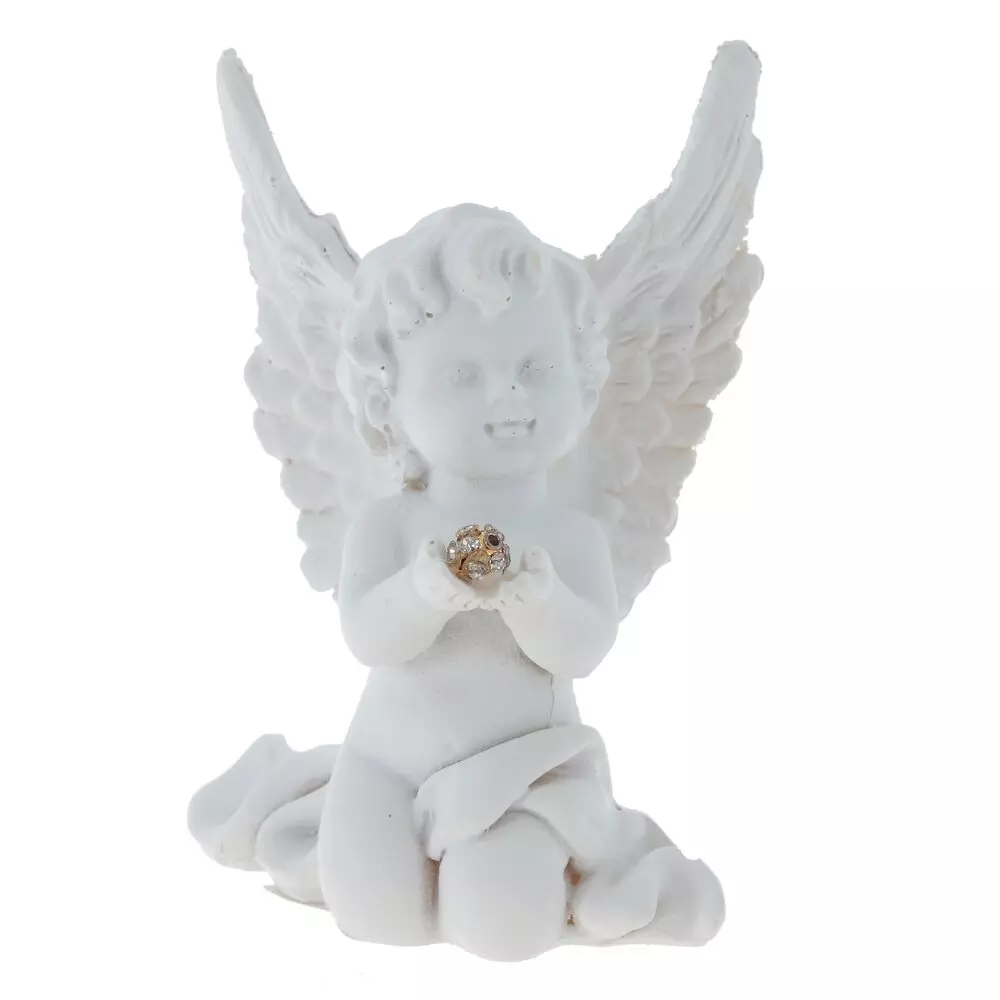 Фигурка декоративная &quot;Ангел&quot;, L6,5 W5 H9 см, 2в.