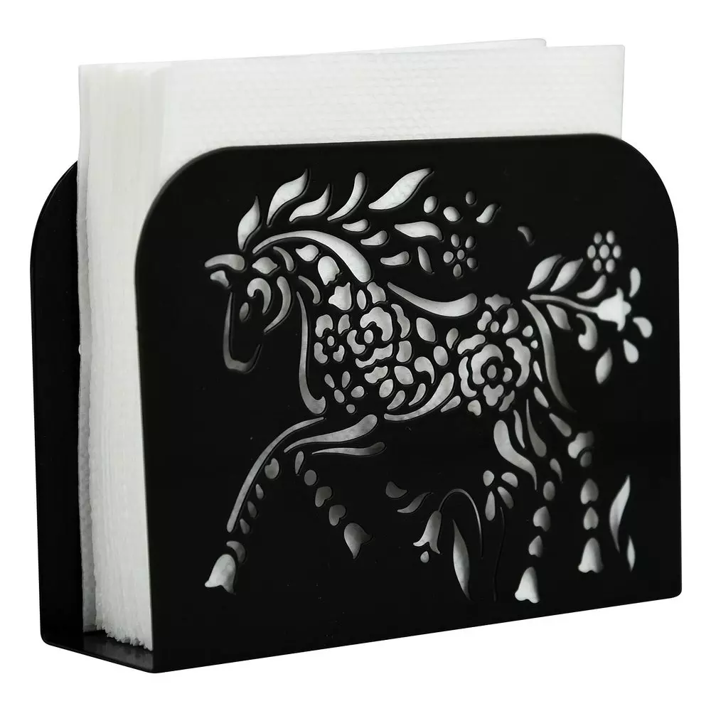 Салфетница 14х10х4 см, Спирит, металл., 88.529