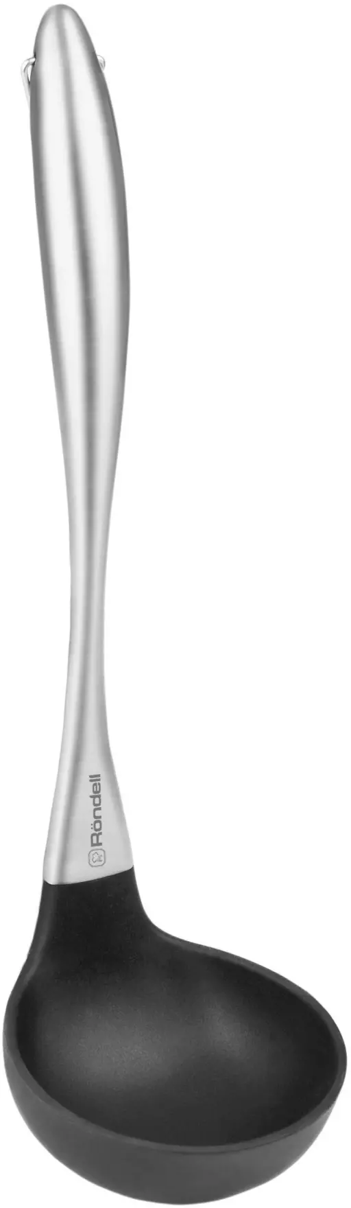 Половник 38 см, силикон, ручка нержавеющая сталь, Schick Rondell, RD-638