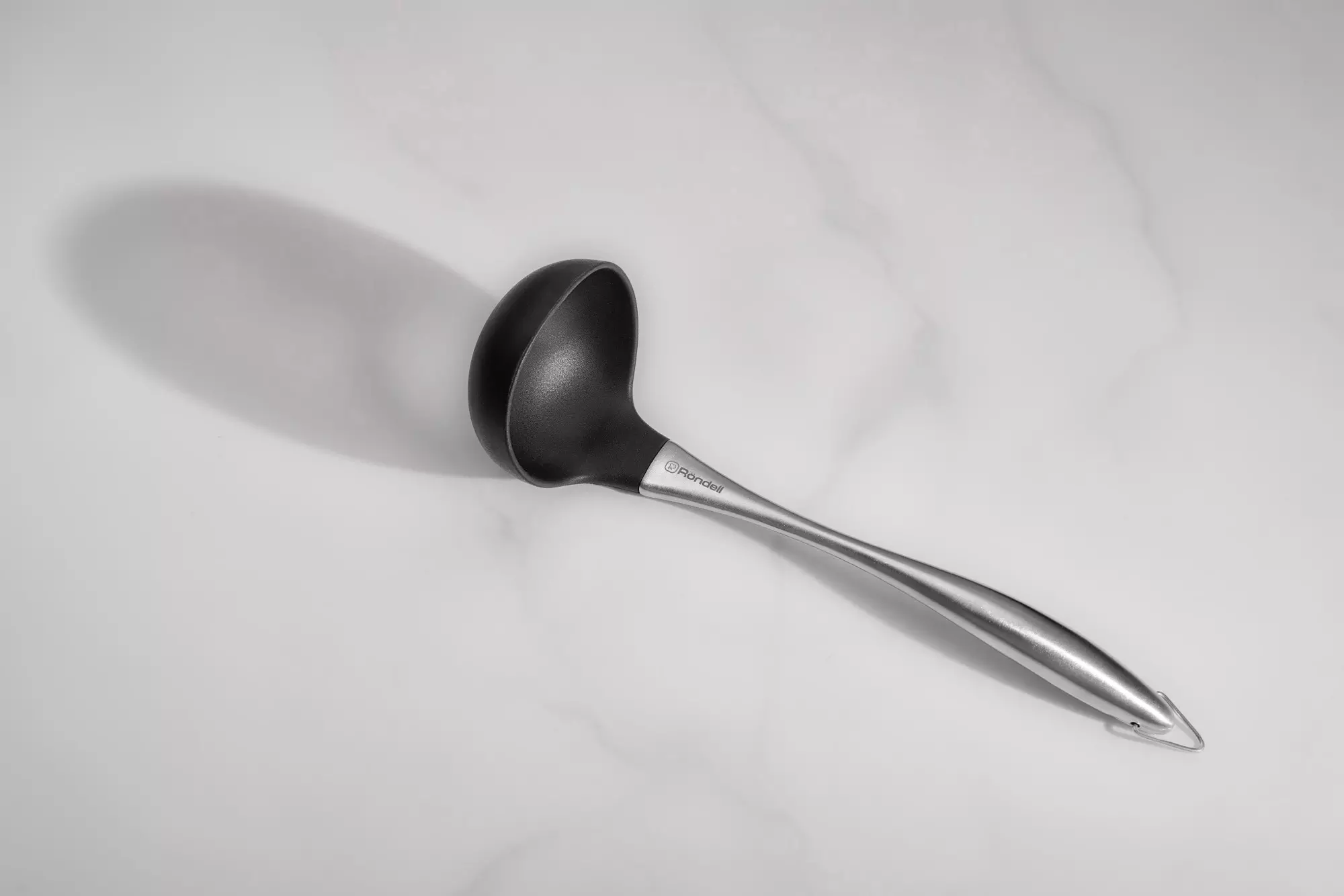Половник 38 см, силикон, ручка нержавеющая сталь, Schick Rondell, RD-638