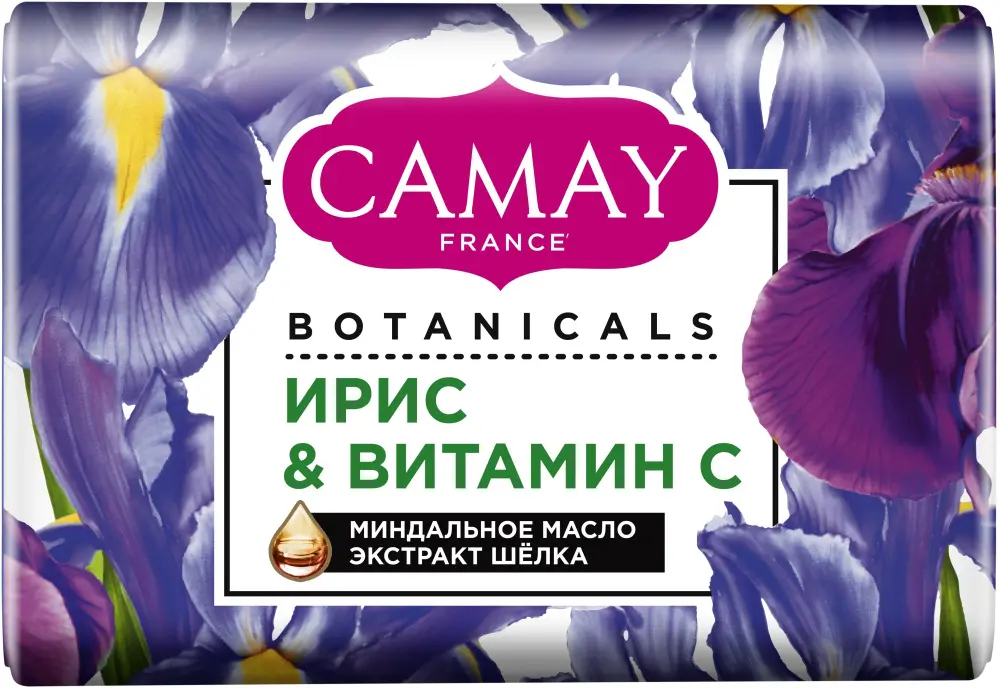 Крем-мыло Camay Botanicals Ирис 85гр