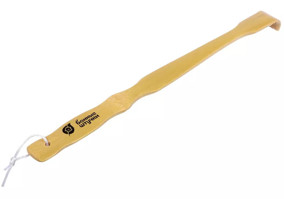 Ручка для спины Бамбуковая 48,5 см Банные штучки