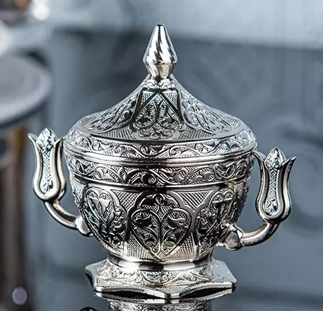Сахарница 150 мл, 13х12 см, металл, MARQUIS 200108