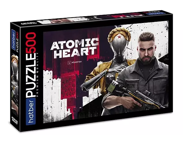 Пазл 500 элементов 480х330 мм Hatber Atomic Heart Premium 084993