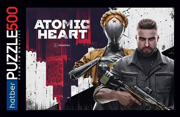 Пазл 500 элементов 480х330 мм Hatber Atomic Heart Premium 084993