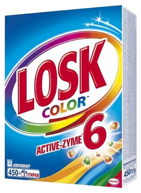 Стиральный порошок Losk Color (автомат), 0.45 кг