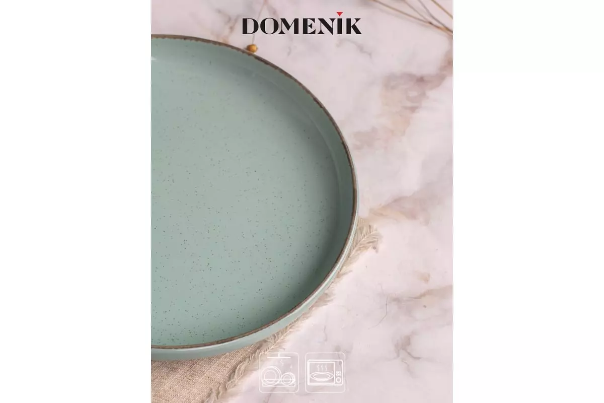 Тарелка десертная  19 см &quot;DAILY&quot; бирюзовый
