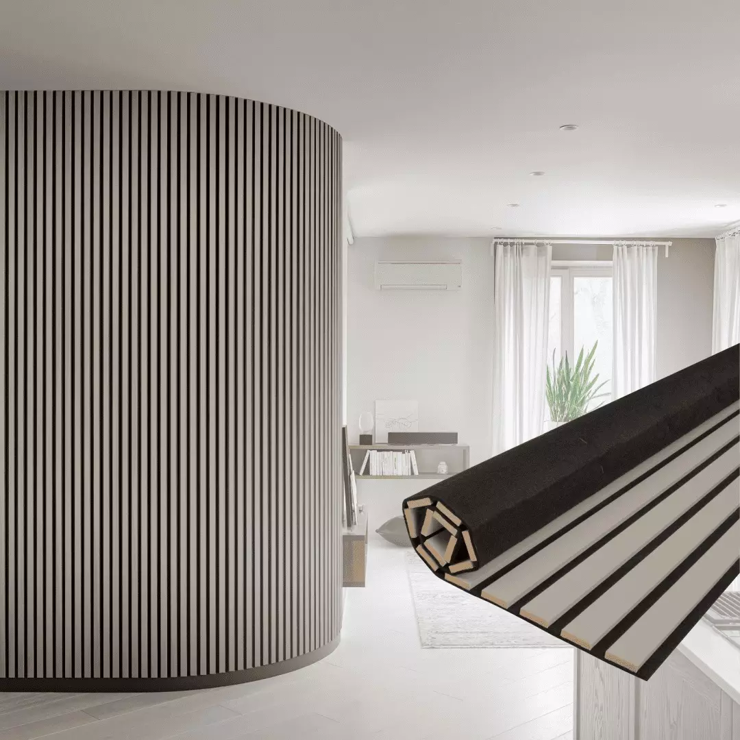 Панель акустическая Stella Делюкс Сандграу 2780х600х9 мм