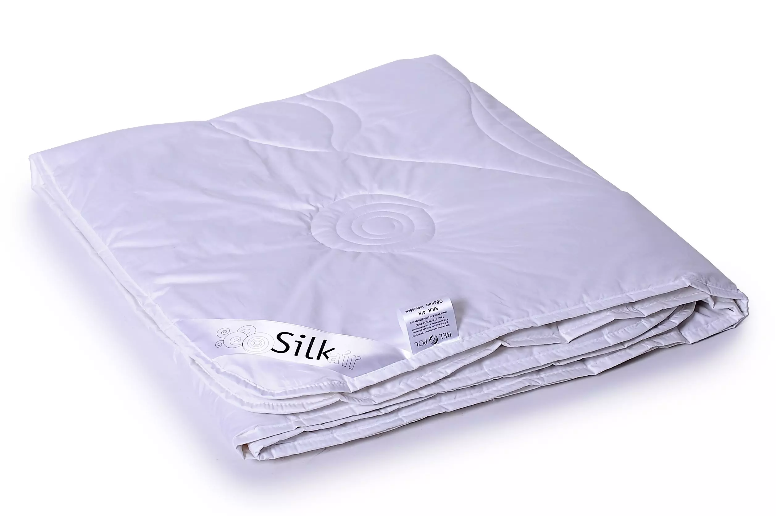 Одеяло 1,5 спальное SILK AIR растительный наполнитель, термополотно