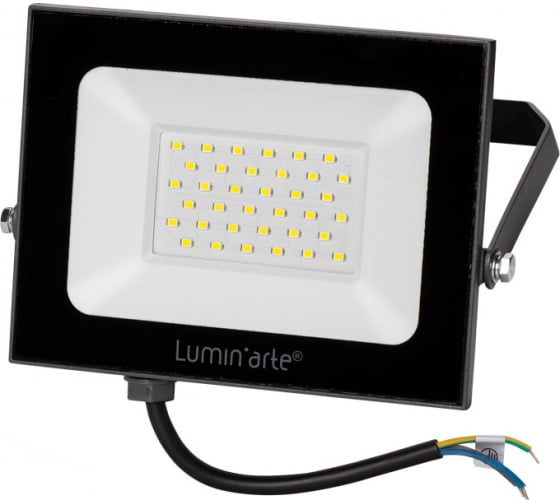 Прожектор светодиодный Luminarte LFL-50W/05 50Вт 5700К IP65 4000лм черный