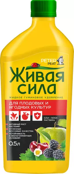 Удобрение Peter Peat Живая Сила для плодово-ягодных культур 0.5 л