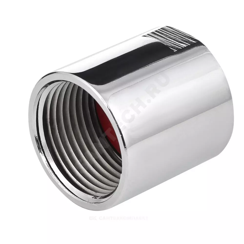 Соединитель для полотенцесушителя 1&quot;x3/4&quot; ВР хром Aquasfera 9209-02