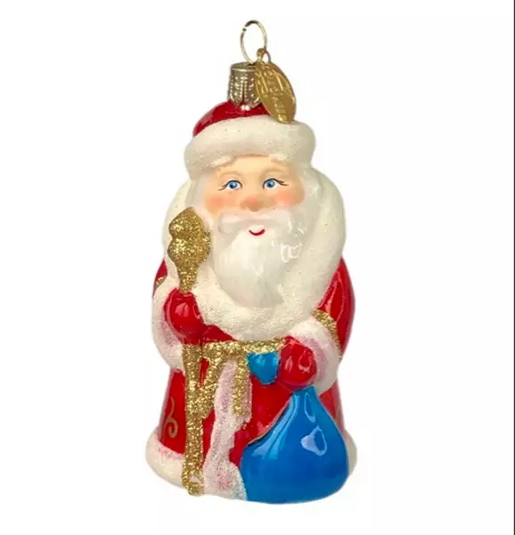 Формовая игрушка Дед Мороз сказочный 10 см Коломеев ФУП4-2408