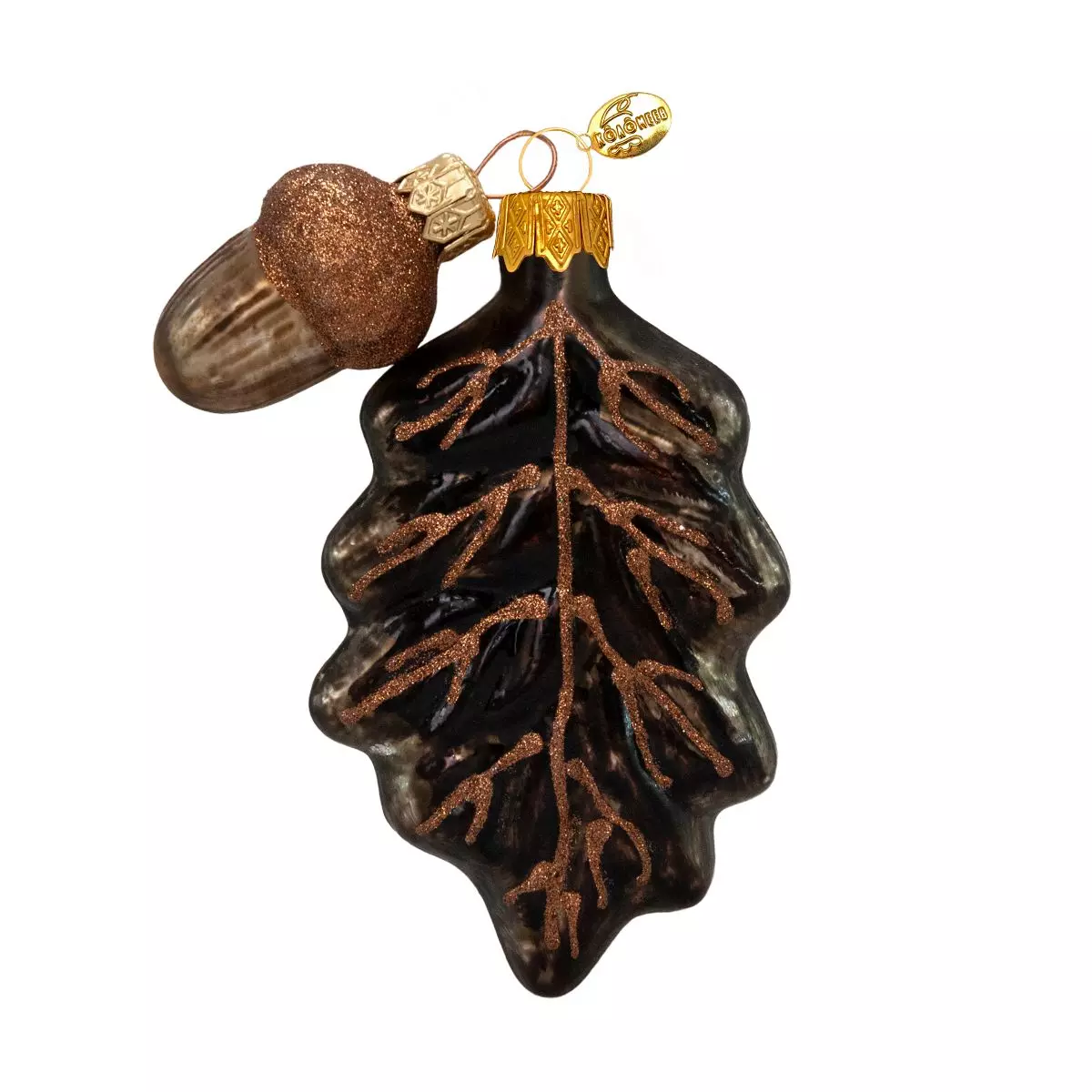 Формовая игрушка Дубовый листочек 10 см Коломеев ФУ-757