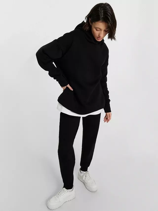 Спортивные штаны женские Mark Formelle 382433 черный, р-р 158/164-106 (50 / XL)
